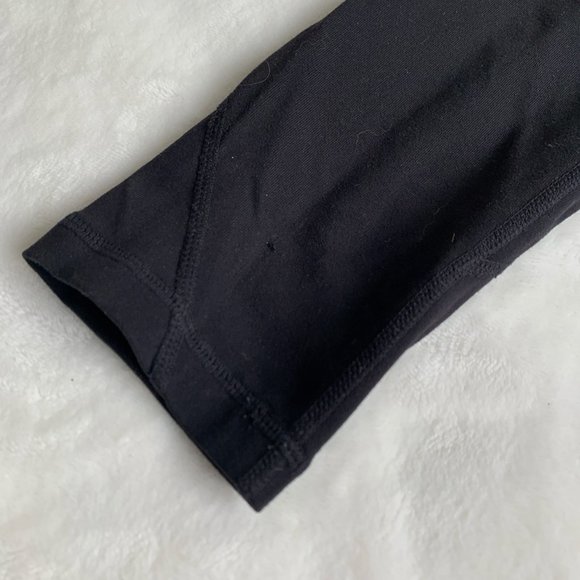 High Waisted Leggings - Black Leggings - Small (S) - Full Length Leggings - Picture 2 of 3